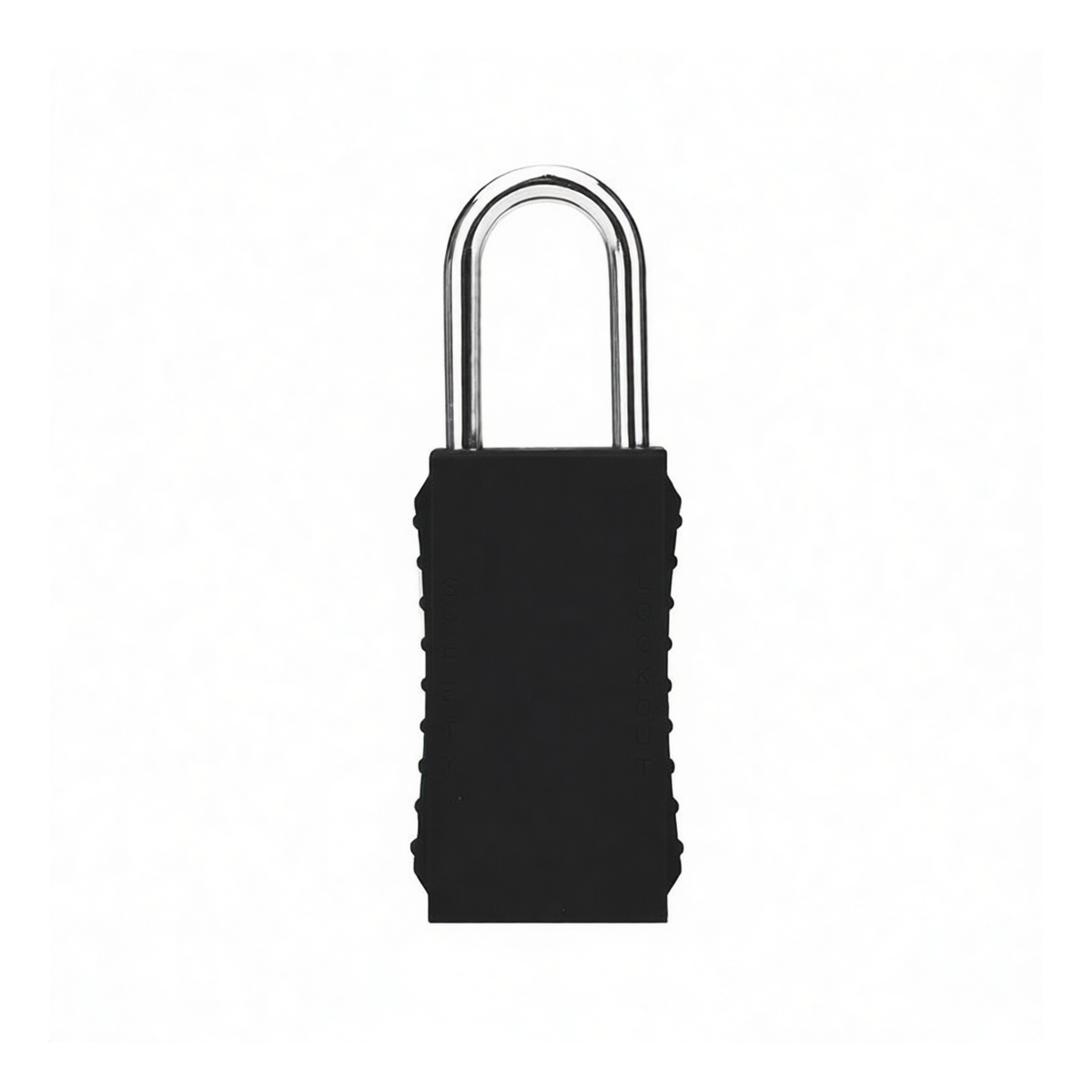 Steel Bluetooth Padlock, 1.5 in Shackle, Black Finish, Pkg Qty 8