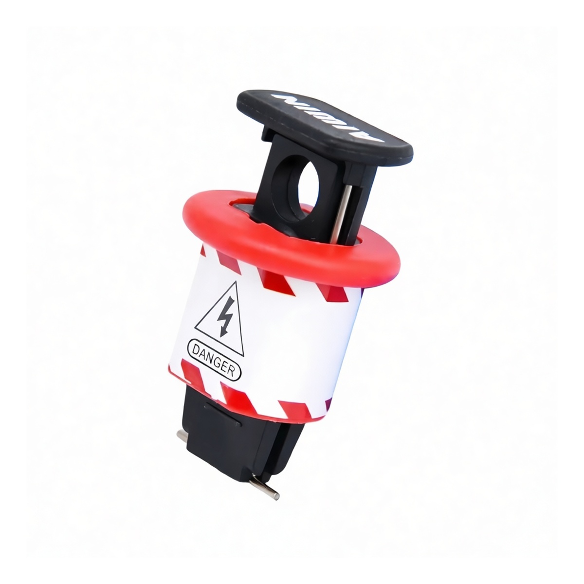 Miniature Circuit Breaker Lockout, Nylon, Pin Spacing ≤0.47 in, Pkg Qty 300