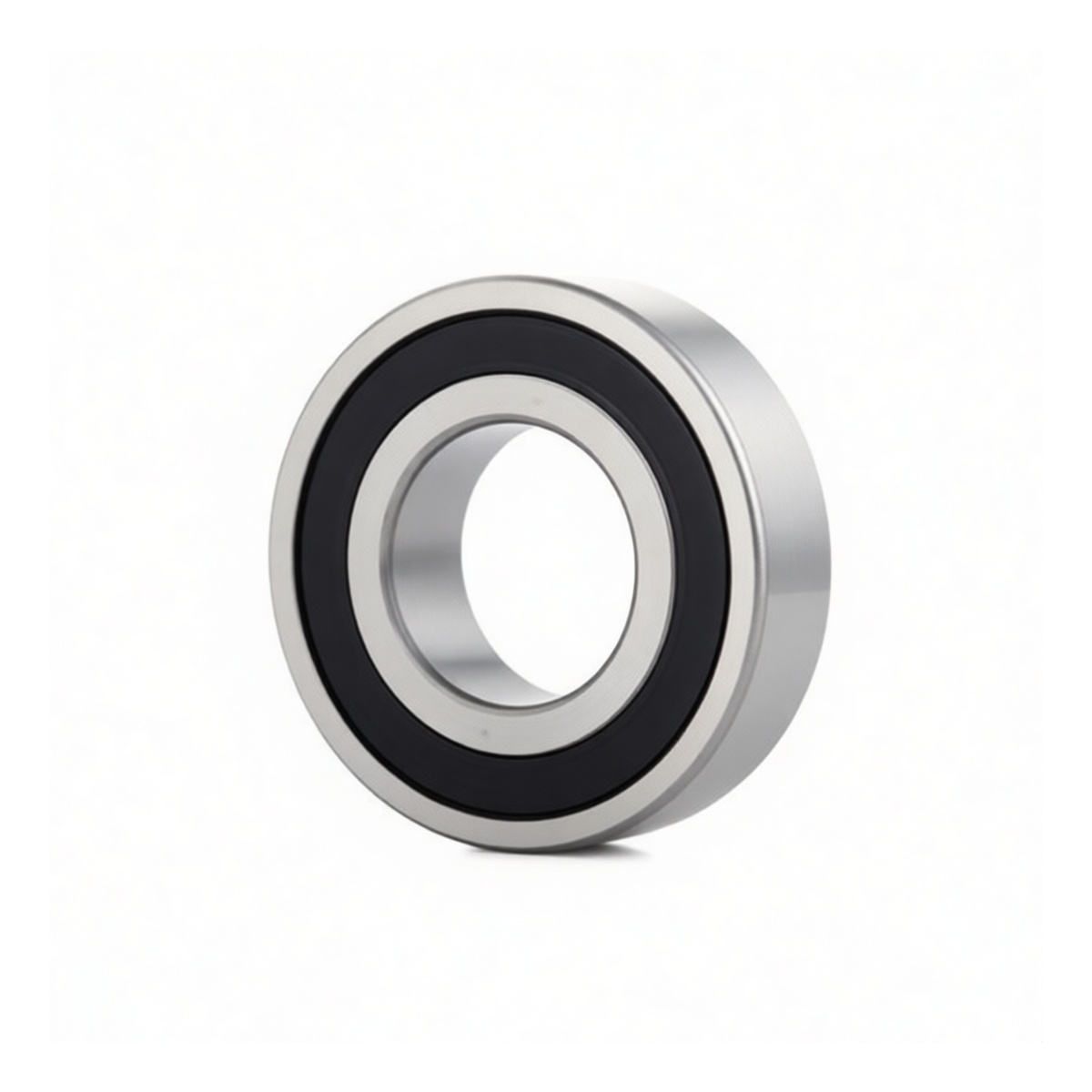Steel Deep Groove Ball Bearing 0.787in Bore 1.457in OD, Pkg Qty 25