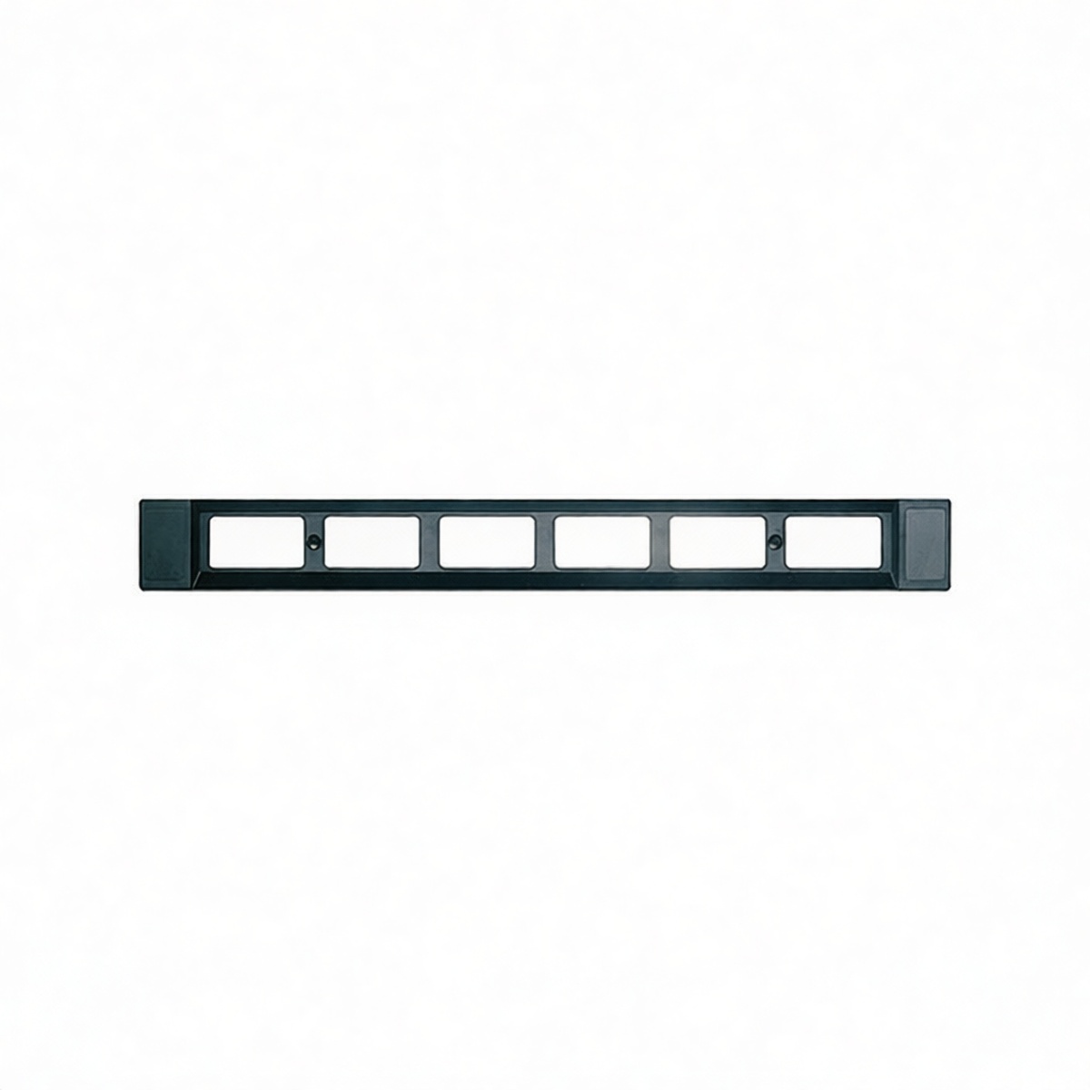 Steel Magnetic Tool Bar 12x1.5x0.25 in 6 lbs Load for Workshop Storage