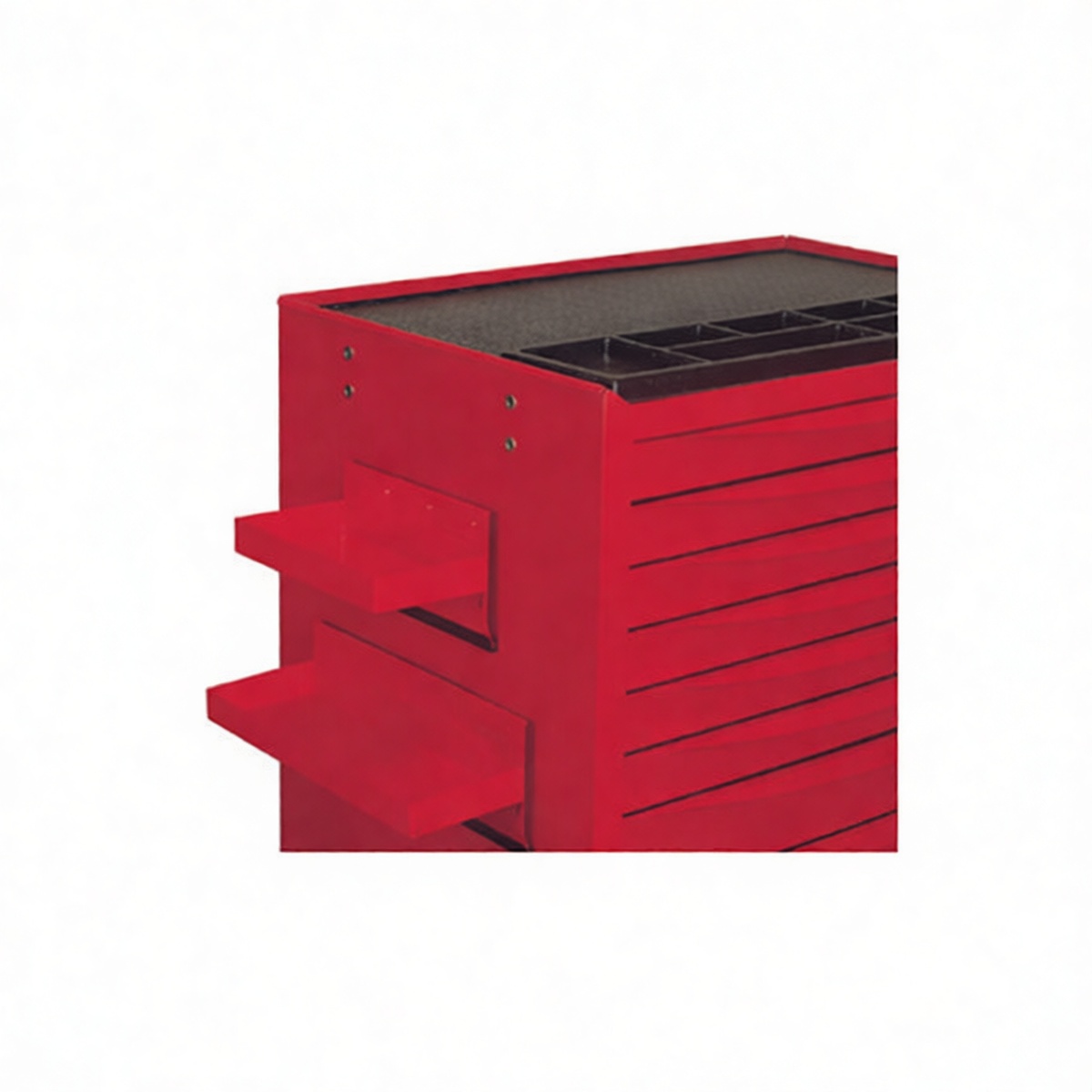 Steel Powder Coated Magnetic Shelf 8.3x4.5x1.2 in 5 lbs Load for Workshop