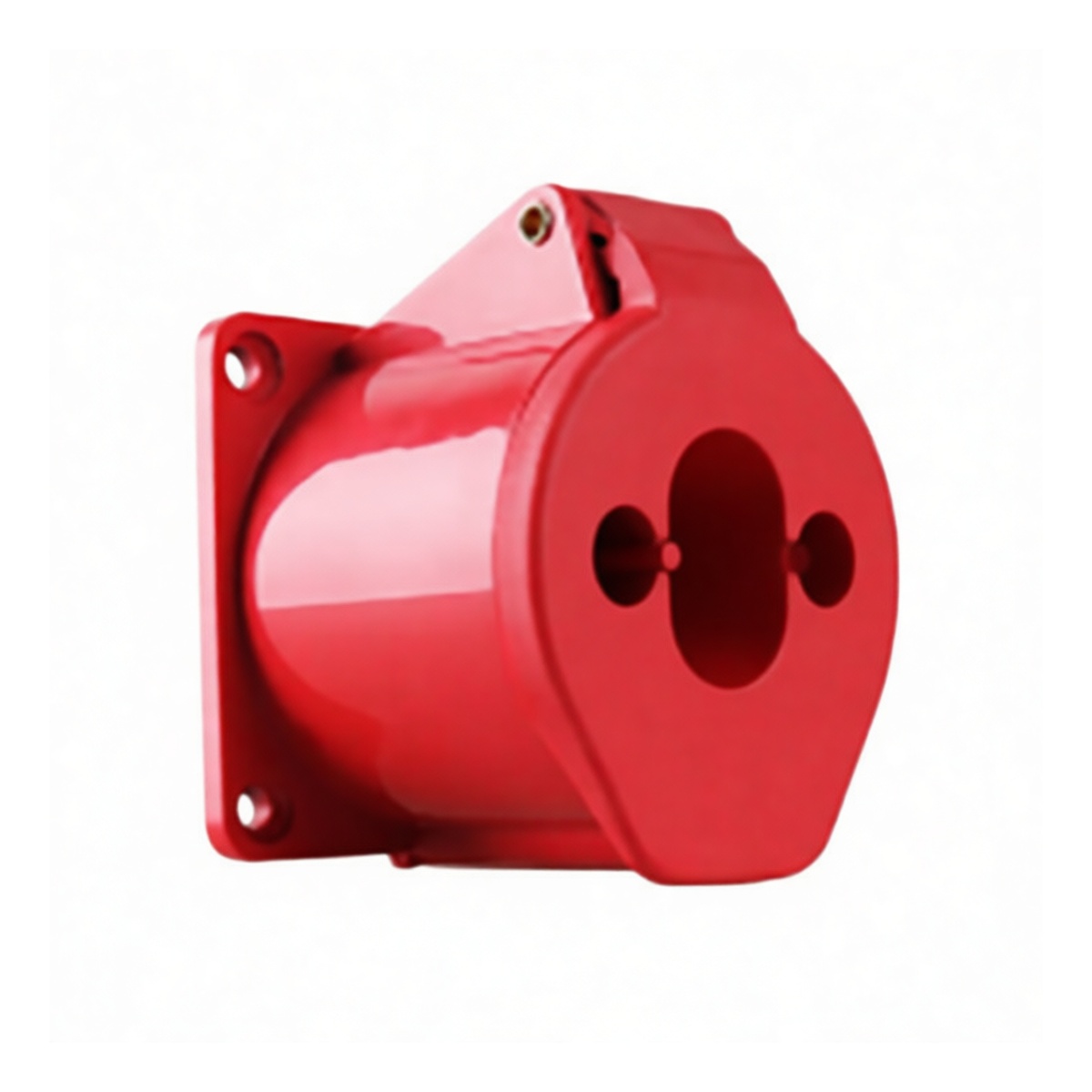 Industrial Socket 415V 16A Plastic IP44 Plug-in 4-Pole, Pkg Qty 20