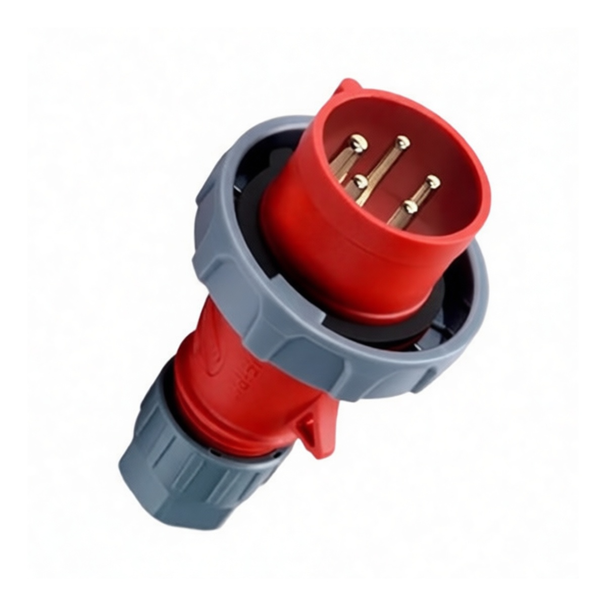 Industrial Waterproof Connector, 16A 5-Pin 400V IP67, Pkg Qty 50