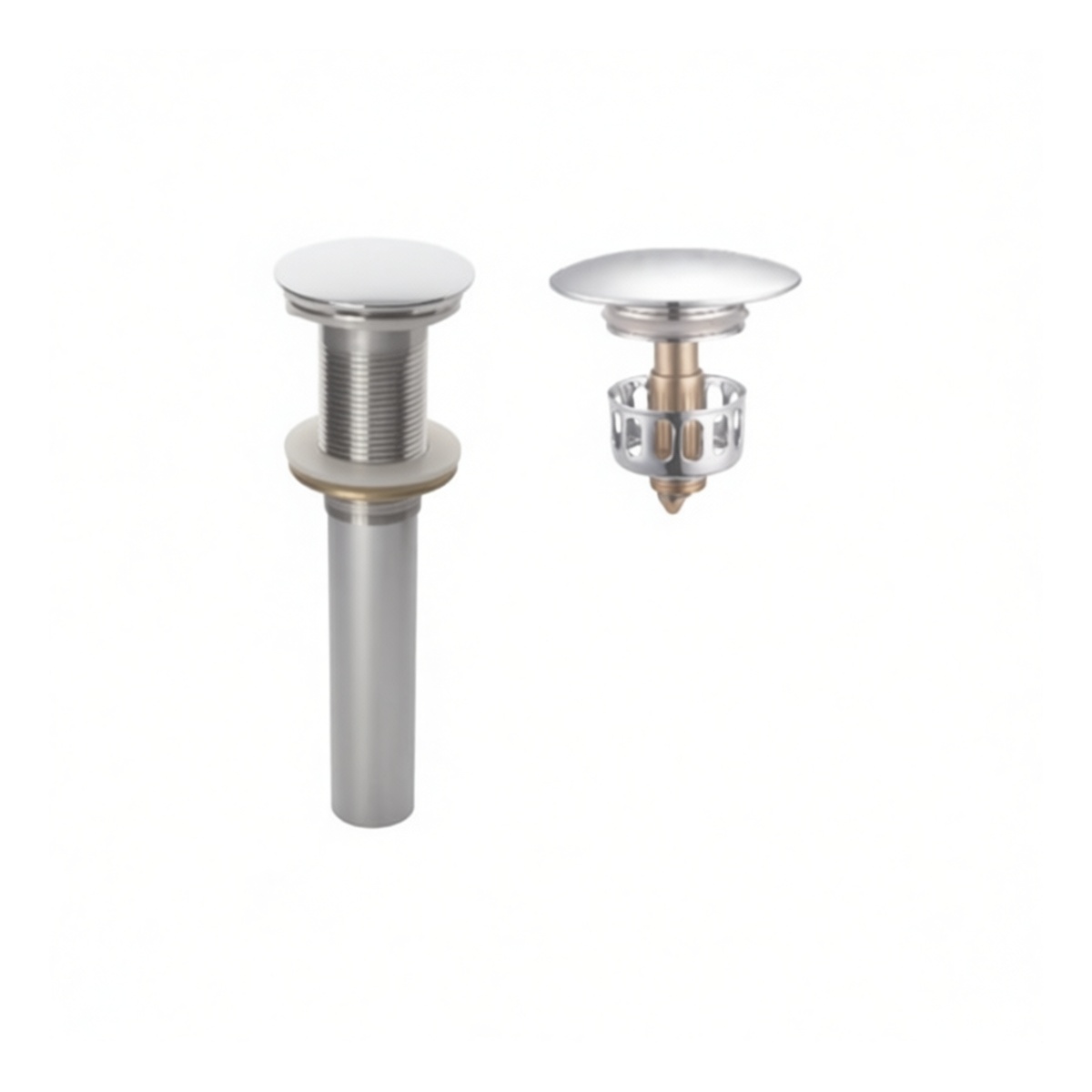 Copper Alloy 1.5-2 Inch Bathroom Sink Drain, Pkg Qty 100